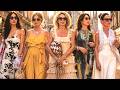 Hottest Summer Elegant Dresses Milan Street Fashion Stunning Shopping In Italy July 2026