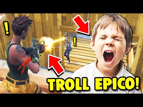 FORTNITE IL TROLL PIU BELLO  A UN BIMBO NAPOLETANO E LA ZIA NAPOLETANA  E MI FINGO GAY
