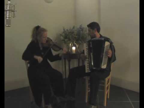 'Barbarini's Tamborine' - intimate candle-lit musical performance on accordion and violin