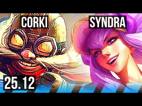 CORKI vs SYNDRA (MID) | 52k DMG | NA Challenger | 25.12