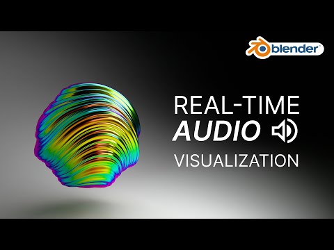 Blender Real Time Audio Visualization Using Python Tutorial For Python Newbies