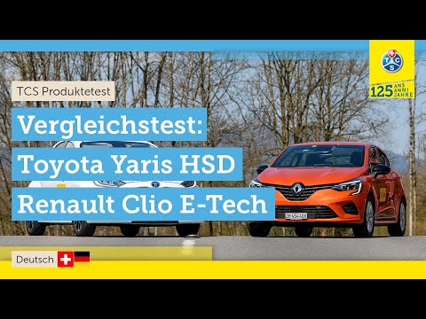 Hybrid-Kleinwagen im Vergleich | Toyota Yaris HSD vs Renault Clio E-Tech (2021)