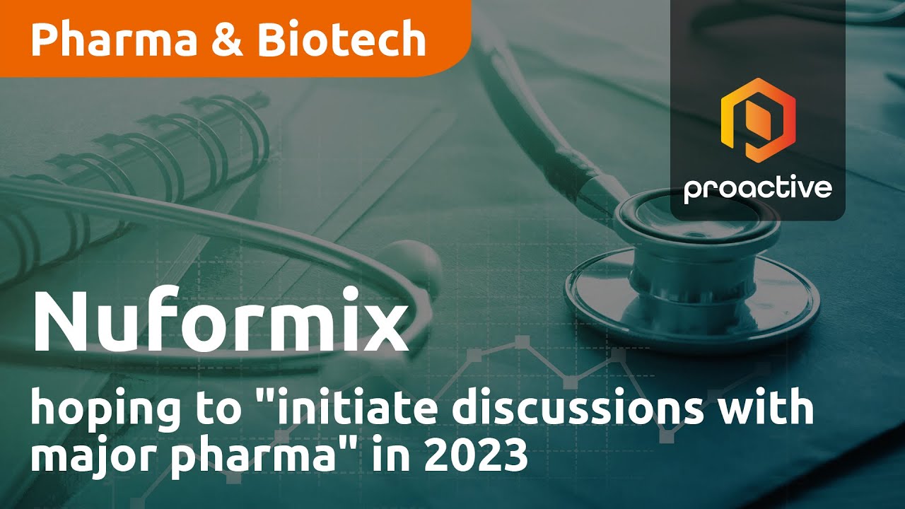 Nuformix hoping to "initiate discussions with major pharma" in 2023