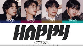 Cover art for happy