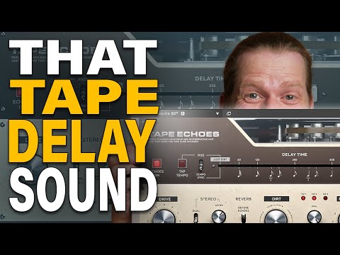 That TAPE Delay SOUND! - Softube Tape Echoes - review and tutorial