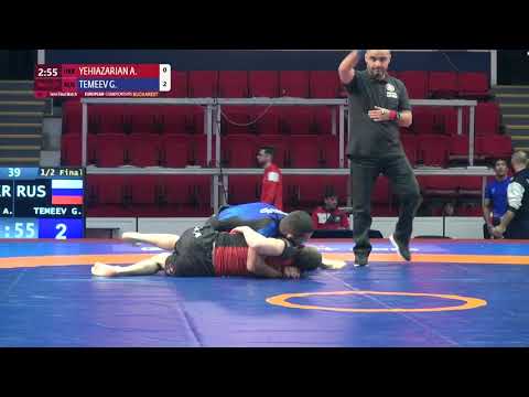 1/2 Men's GP No-Gi - 66 kg: A. YEHIAZARIAN (UKR) v. G. TEMEEV (RUS)