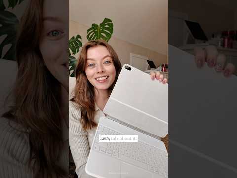 Let’s talk about the new Magic Keyboard for iPad Air #ipadair #magickeyboard #ipad