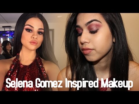 HOLIDAY MAKEUP: Selena Gomez American Music Awards Inspired Cranberry Makeup