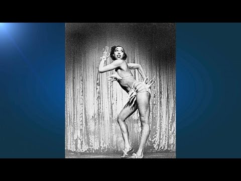 Josephine Baker im Pariser Panthéon- als erste schwarze Frau