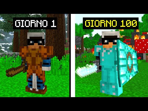 SOPRAVVIVO 100 GIORNI NEL MONDO PIÙ DIFFICILE DI MINECRAFT - KENDAL