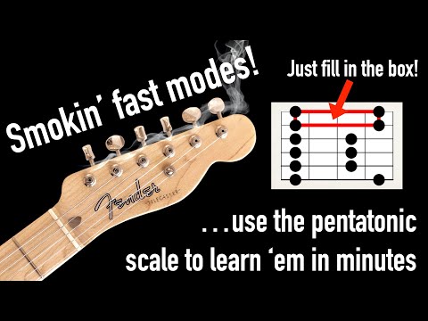 [ARCHIVED] UNDERSTAND the MODES - and Use the Pentatonic Scale to Play Them INSTANTLY
