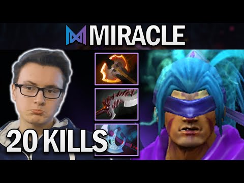NIGMA.MIRACLE ANTI-MAGE WITH 20 KILLS - DOTA 2 7.25 GAMEPLAY