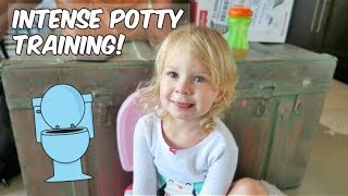 POTTY TRAINING BOOT CAMP! IS SHE READY?!