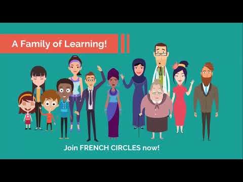 French Circles classes in Mississauga and Brampton - All levels - All ages