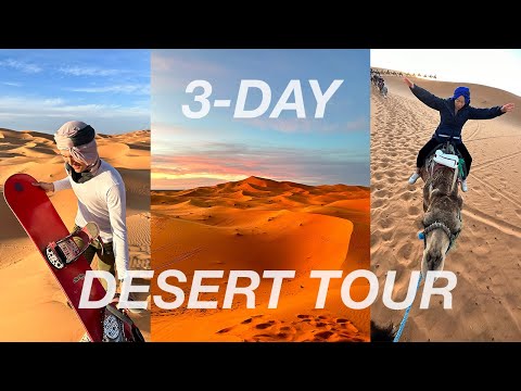 3-Day Sahara Desert Tour from Marrakech | Atlas Mountains, Ait Ben Haddou, Ouarzazate, Erg Chebbi