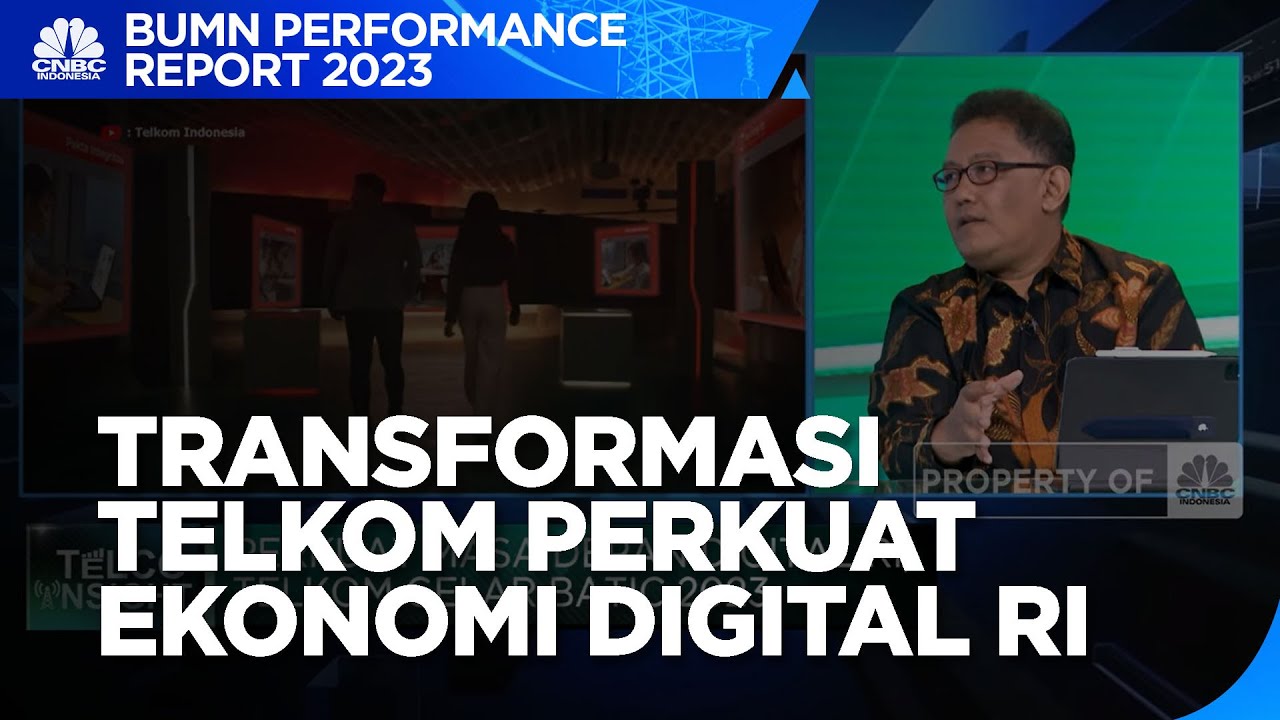 Transformasi Telkom Perkuat Ekonomi Digital RI