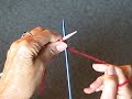 An easy, up close demonstration of two needle casting on for knitting by Judy Graham, Knitter to the Star's,whose company has made knits that appeared in movies, on TV, and in concerts for over 30 years and who has been hand knitting for over 50 years. Check out my web-site for more knitting tips, what it's like to make knits for the movies and fun celebrity stories DVD'S NOW FOR SALE www.knittingtipsbyjudy.com Please become a fan on my Facebook Page. http Also, downloadable videos on the web site htp://www.knittingtipsbyjudy.com/videos.html