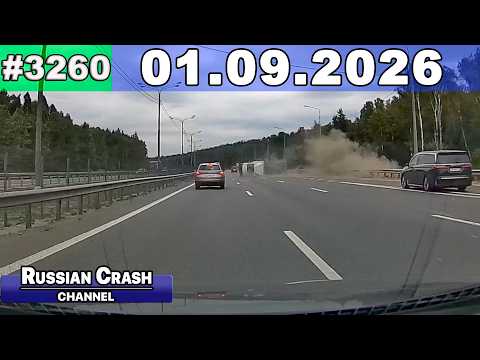 ДТП. Подборка на видеорегистратор за 01.09.2026 Сентябрь 2026