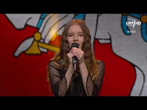 Merūnas Vitulskis ir Alana Šport - Lietuvos Respublikos Himnas | Kartu iki pergalės 2021-01-13