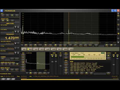 1470kHz unID (possibly XERCN) at 1309UTC/2209JST on March 25, 2022