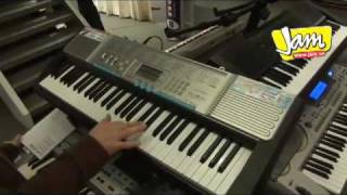 Video thumbnail for Casio LK-220 - med inbyggd pianoskola! by JamShopSweden