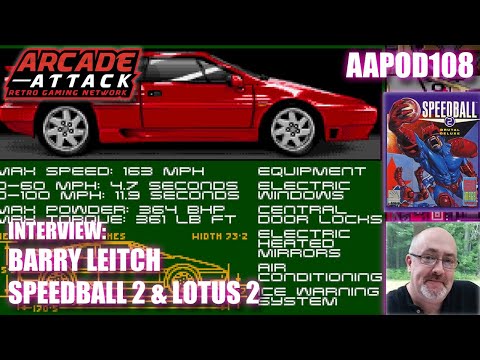 Barry Leitch (VGM Composer; Lotus 2, Gauntlet Legends & Speedball 2) Interview [AAPOD108]