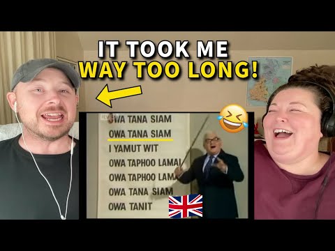 Americans React: Two Ronnies Mispronunciation Sketch | Ronnie Barker 🤣