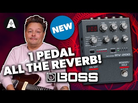 Boss RV-200 Reverb 2023 - Present - Black image 11