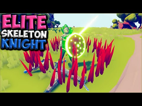 Elite Skeleton Knight vs Every faction - TABS MODS GAMEPLAY