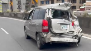 四顆輪子都還在，觀感良好沒有問題