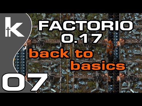 Factorio 0.17 | Back To Basics Ep 7 | Bringing the Mall Online