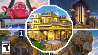 All New locations &amp; Map Changes in Fortnite Chapter 6 Season 2 Update