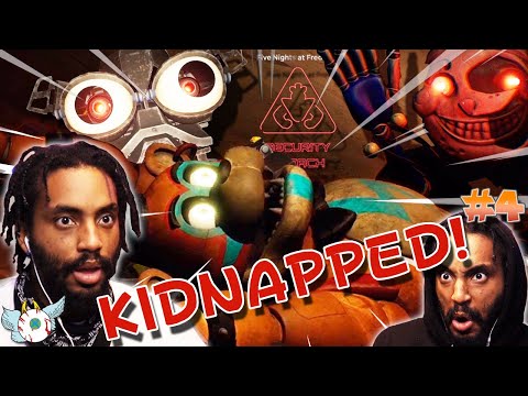FREDDY GOT KIDNAPPED BY MOON ANIMATRONIC?!?!?! | FNAF SECURITY BREACH | PART. 4