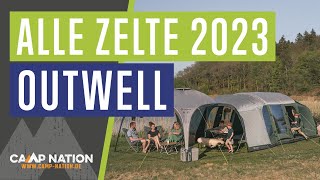 OUTWELL KOLLEKTIONEN 2023 - Alle Zelte und Neuerungen im Überblick
