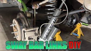 Rugged Ridge Jeep JK Rear Sway Bar Links DIY