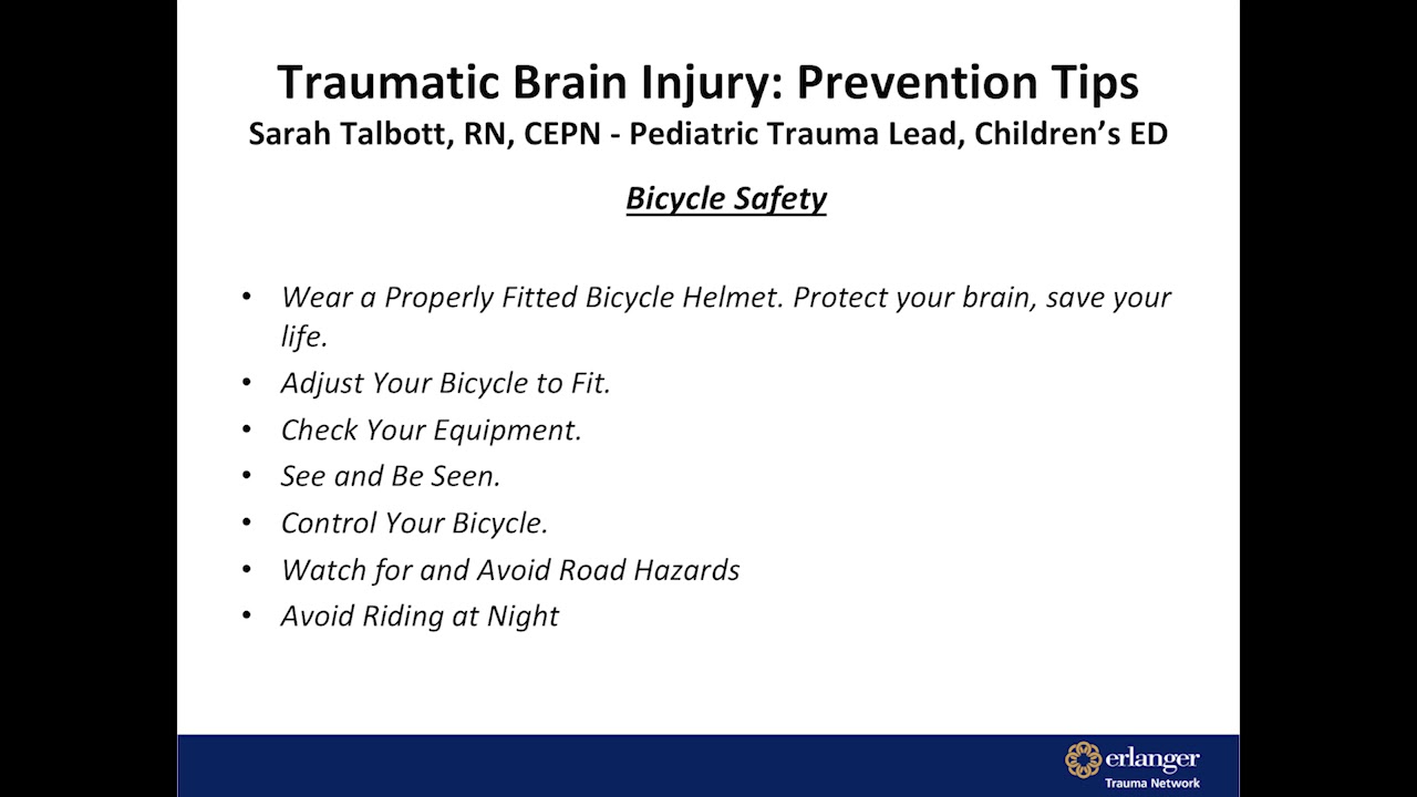 Traumatic Brain Injury: Prevention Tips