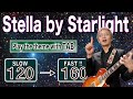 Stella by Starlight with TAB [ theme and backing session ]