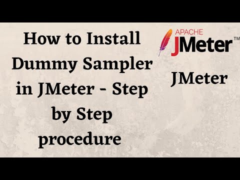 How to Install Dummy Sampler in JMeter  - Step by Step procedure