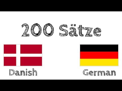 200 Sätze - Dänisch - Deutsch