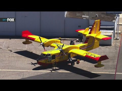 Super scoopers from Canada arrive to Southern California
