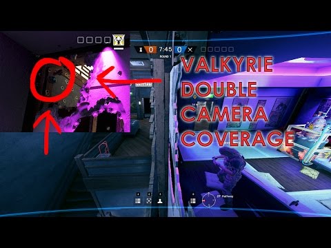 Rainbow Six Siege: Useful Valkyrie Camera Technique!