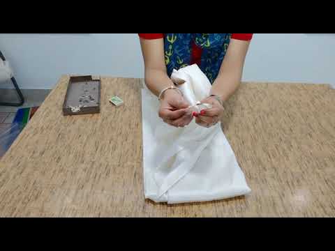 44-45 tussar raw silk fabric