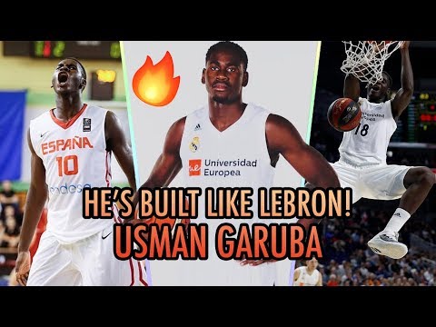 Who Is Spanish NBA Prospect Usman Garuba!? 17 Year Old Pro Is Dominating GROWN MEN! 2021 NBA DRAFT