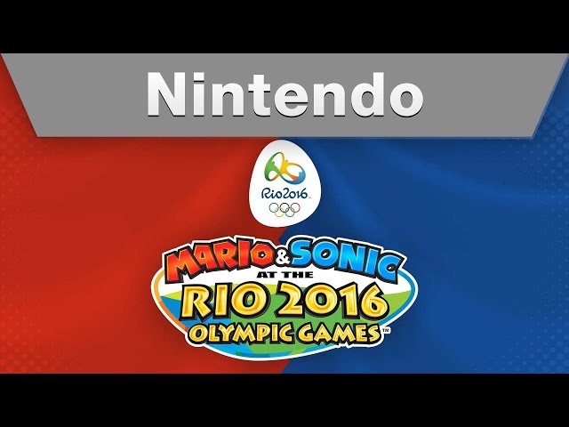 Vidéo teaser pour Nintendo - MARIO & SONIC AT THE RIO 2016 OLYMPIC GAMES E3 2015 Trailer