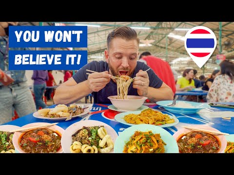 , title : 'YOU WON"T BELIEVE THIS BANGKOK MARKET 🤯🇹🇭 Crazy Cheap Thai Food in Central Bangkok ฝรั่งกินอาหารไทย'
