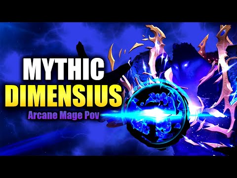 Mythic Dimensius Guild First Kill | Arcane Mage PoV
