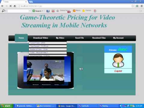 Game-Theoretic Pricing for Video Streaming in Mobile Networks