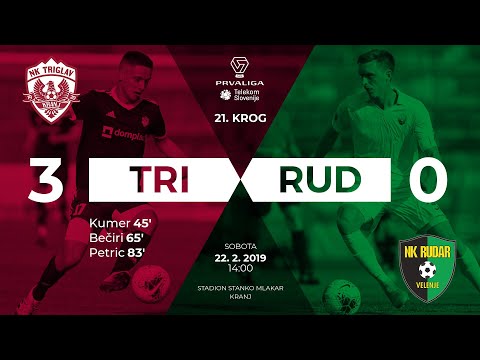 21.krog: Triglav - Rudar 3:0 ; Prva liga Telekom Slovenije 2019/2020