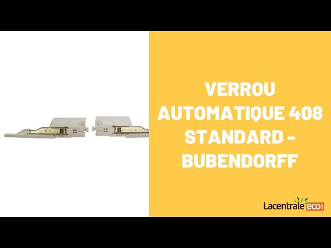 Verrou automatique 408 standard - Bubendorff