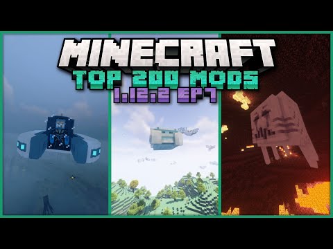 Top 200 Best Mods for Minecraft 1.12.2 [EPISODE 7][Better Diving, NetherEx, The Aether]